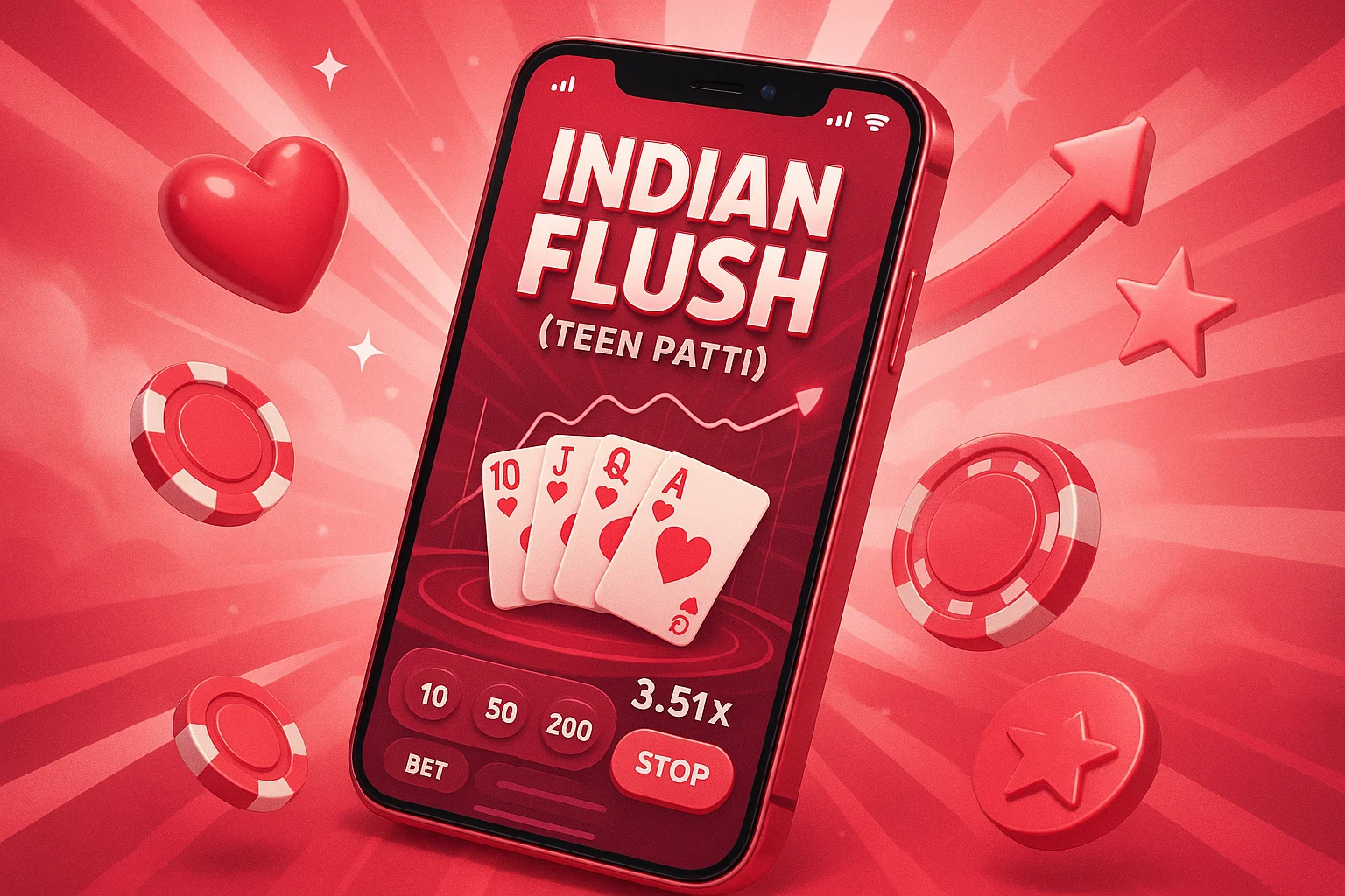 INDIAN FLUSH (TEEN PATTI)